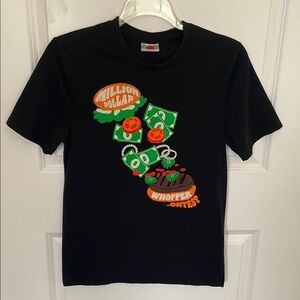 Burger King Million Dollar Whopper Contest Tee Medium *Flaw*